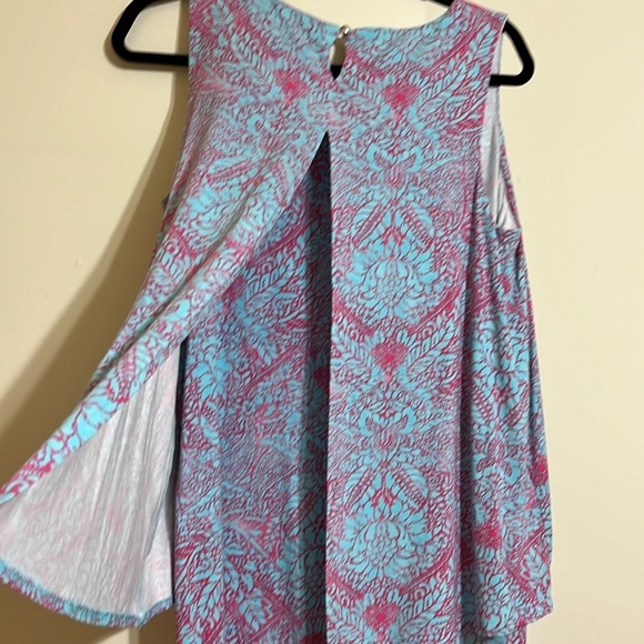 Chico’s Color Puzzle Double-Layered Dress Size Medium - Picture 6 of 8